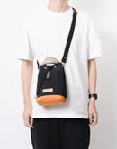 Link Drawstring Shoulder Bag No.02356-v2
