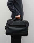 密度-Herrinbone涂层-3Way公文包No.01377-HC