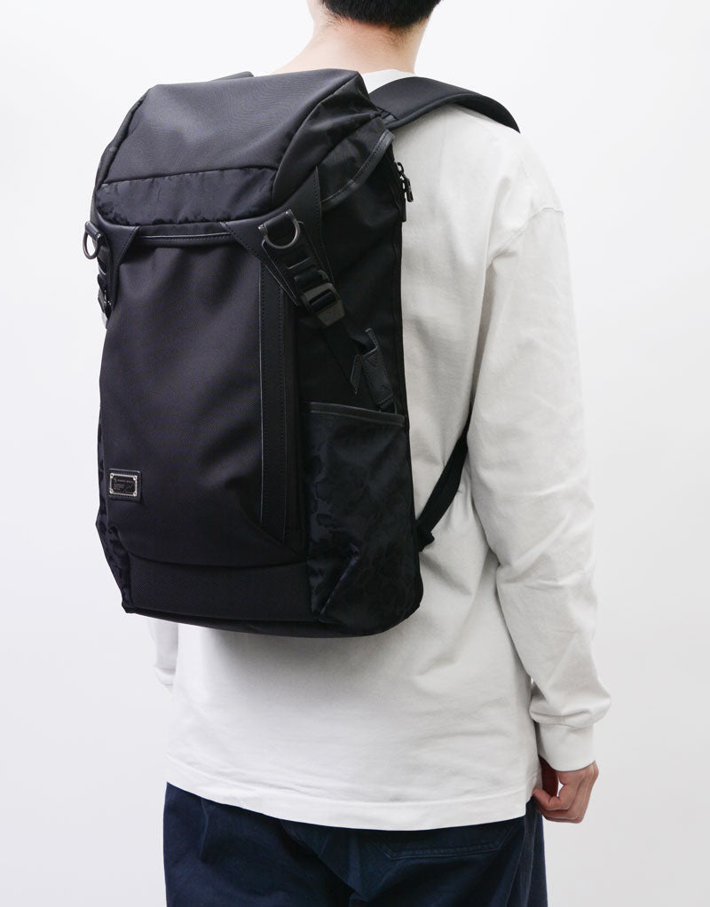 30th Anniversary Series "Black Crazy" Flap Backpack No.01741-30TH