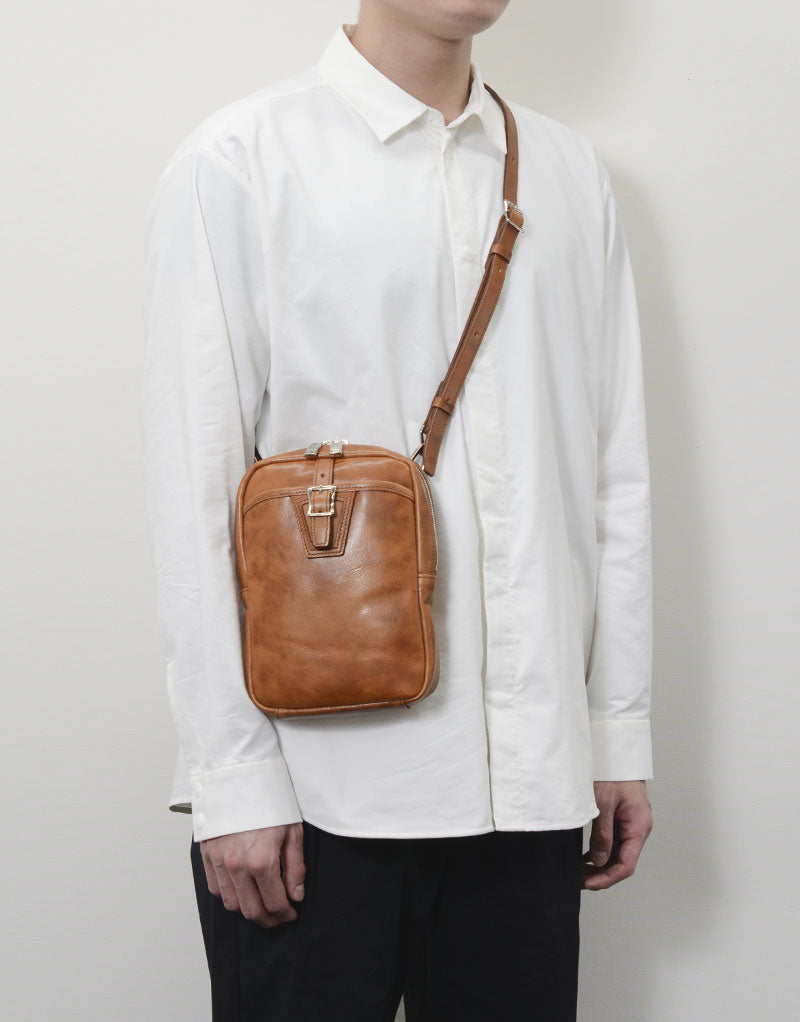 Aging Mini Shoulder Bag No. 01856-v3