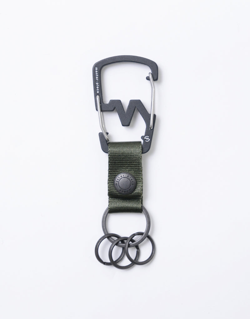 M-CARABINER KEY RING Keychain No.02005