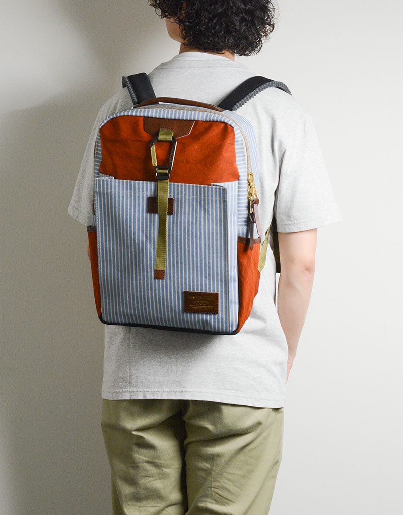 LINK STRIPE ver. Backpack No.02340-S