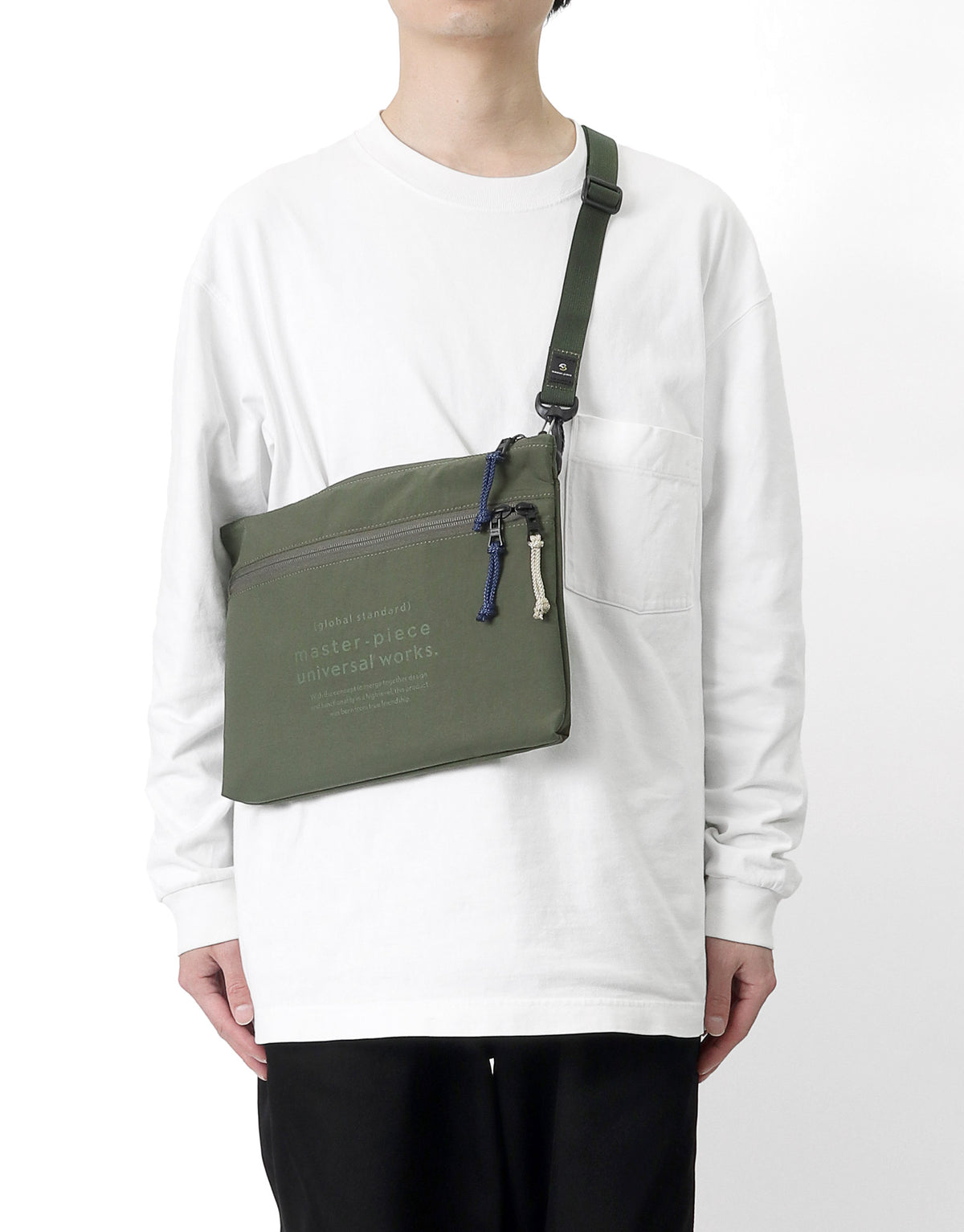 Universal Works × master-piece サコッシュ No.02394-UW3 ｜master