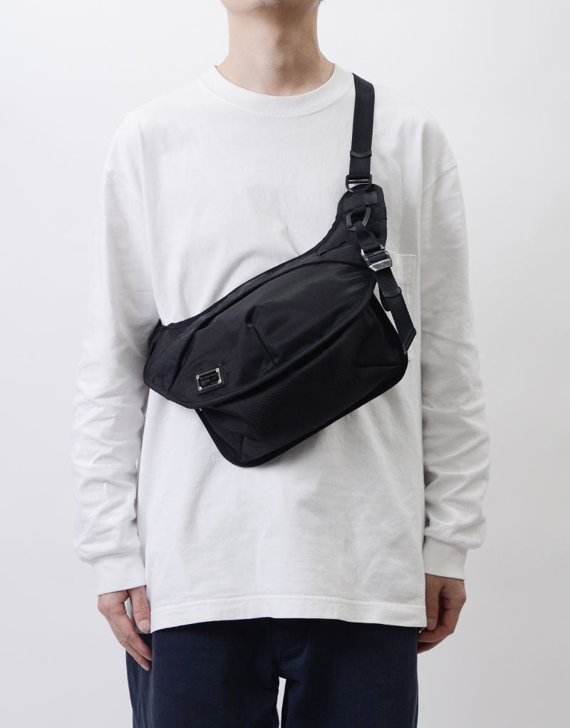 30th Anniversary Series "Black Crazy" Sling Bag No.02870-30TH