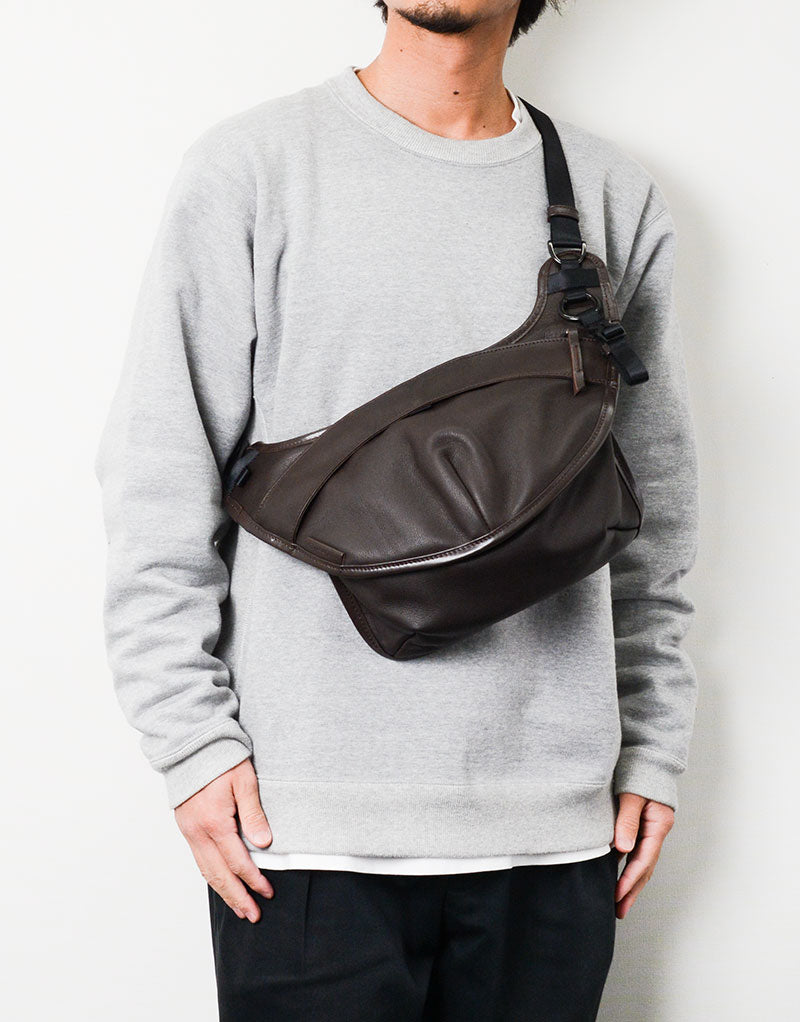 Face Leather ver. Sling Bag  No.02870-L