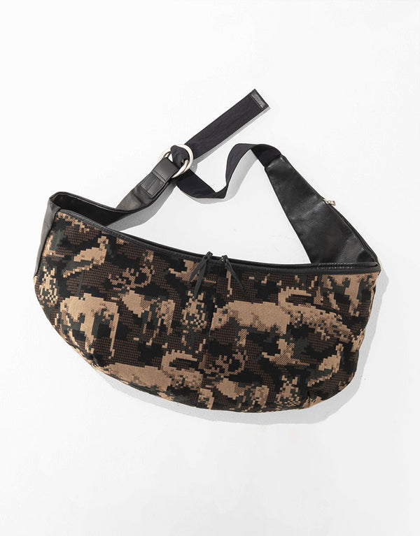 Nowartt × master-piece -Digital Zoo- Sling Bag No.03050-nw