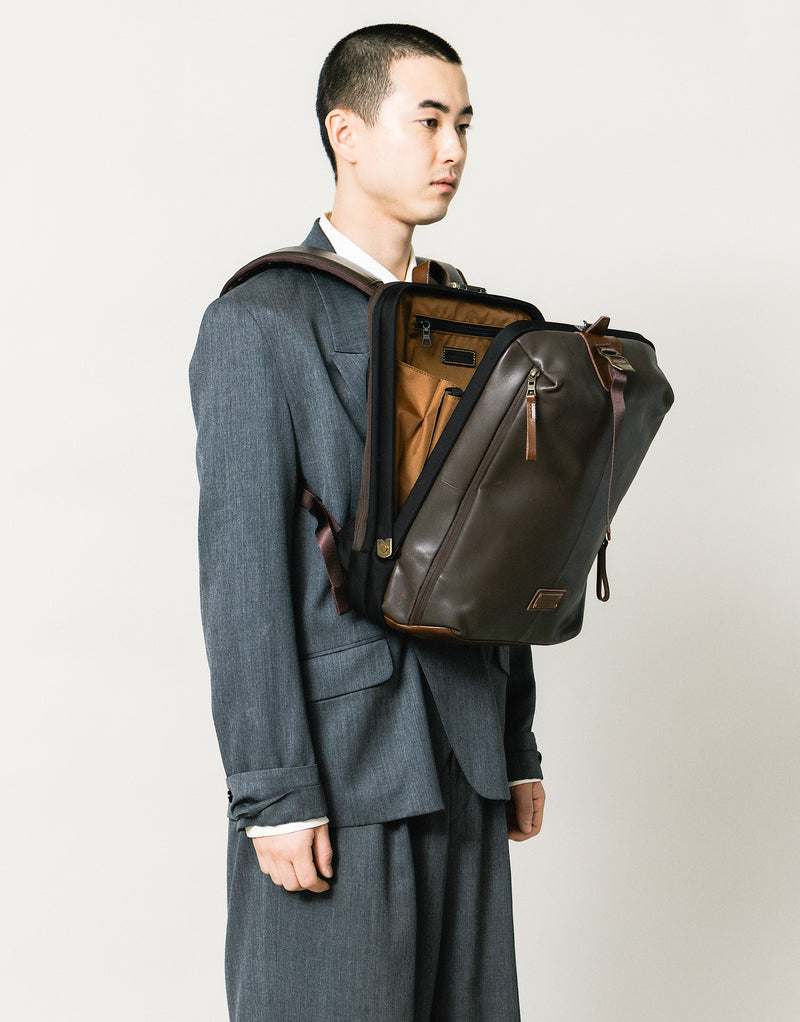 Bump leather ver. バックパックM No.04071-l ｜master-piece