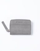 Sand Round Zipper Card Case No.04283