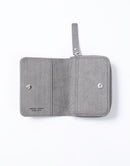 Sand Round Zipper Card Case No.04283