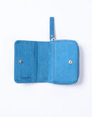 Sand Round Zipper Card Case No.04283