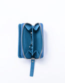 Sand Round Zipper Card Case No.04283