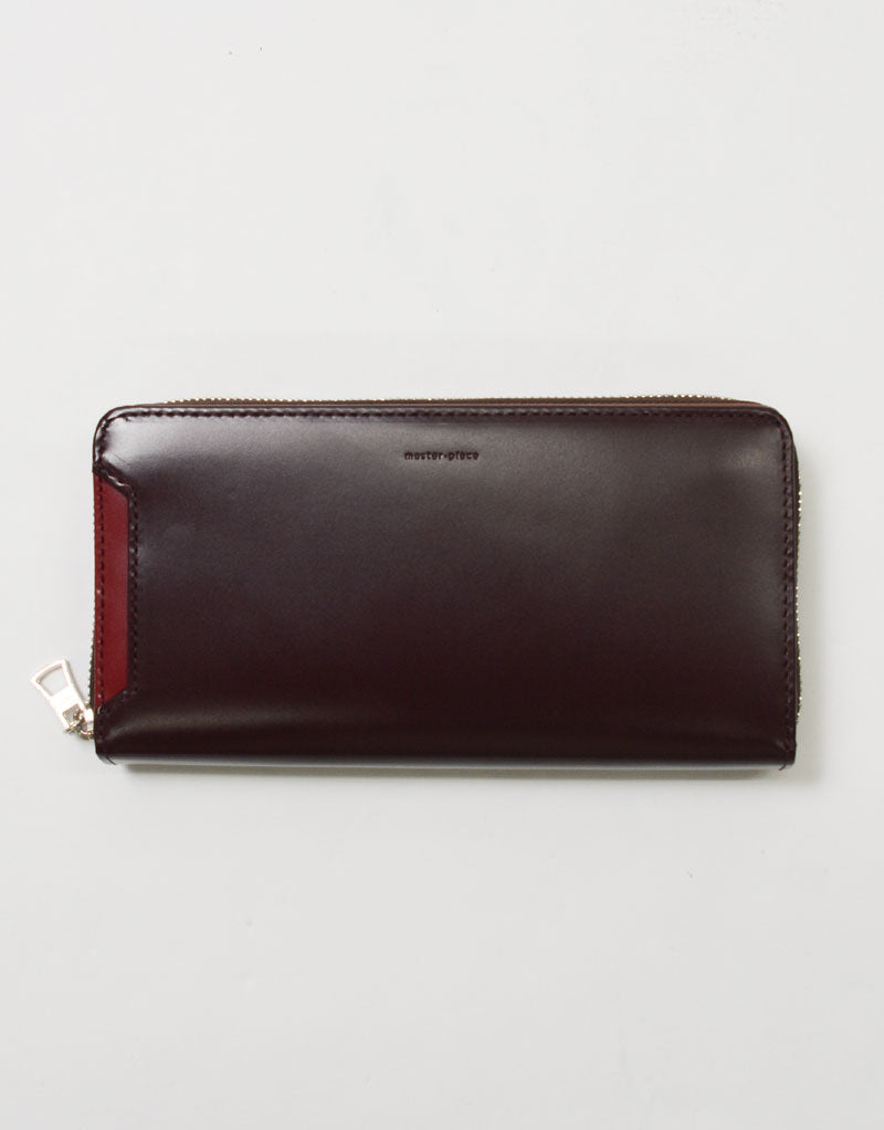 新品・未使用 現行品 マスターピース Notch 長財布 ラウンドファスナー マスターピース master－piece マスターピース 財布 masterー