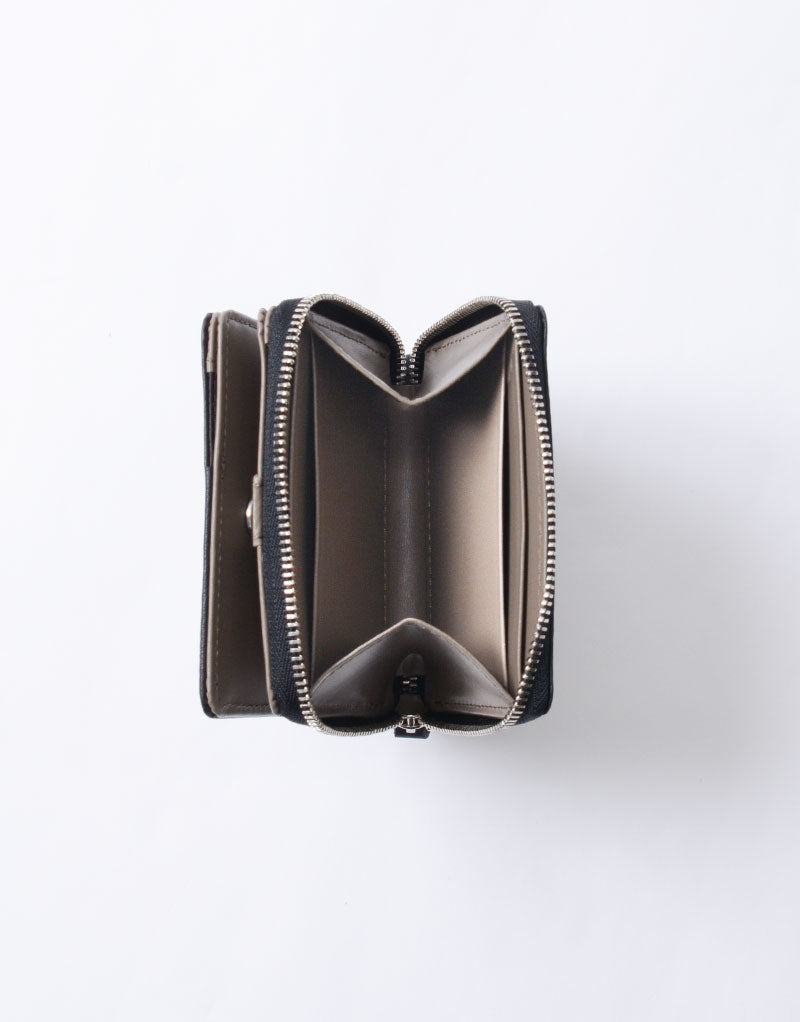 Refine round zipper wallet No.223161