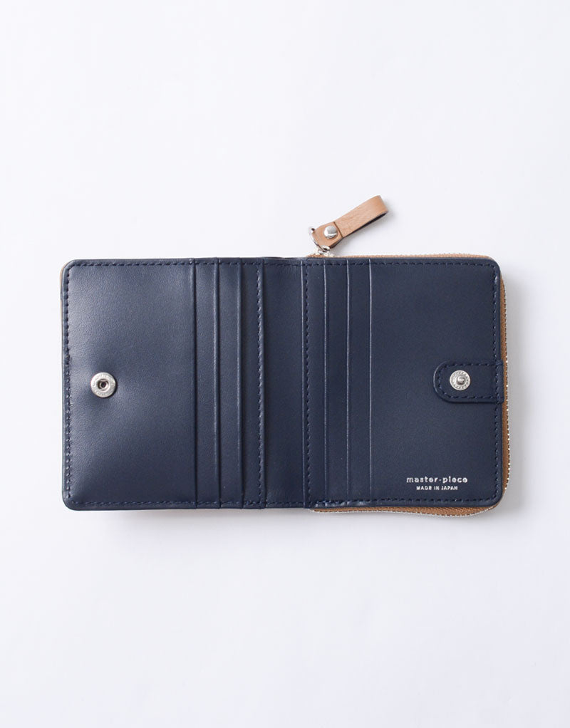 Refine round zipper wallet No.223161