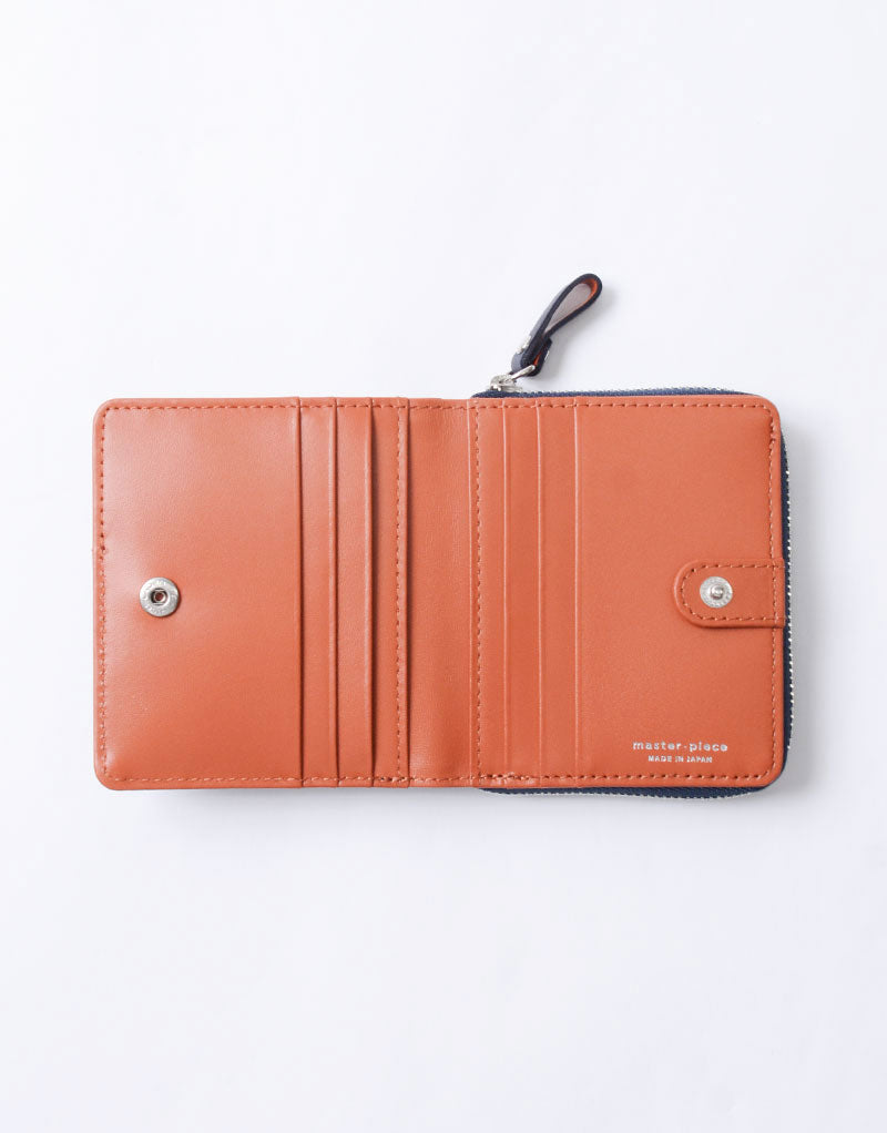 Refine round zipper wallet No.223161