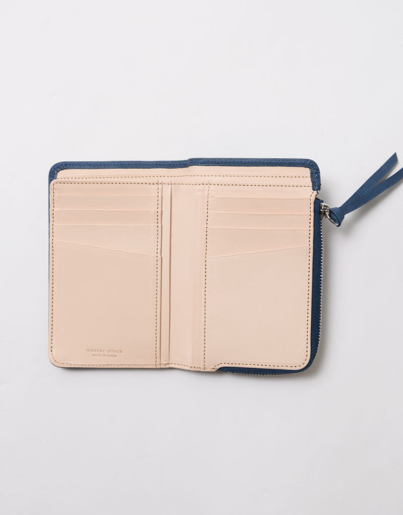 rough Middle Fastener Wallet No.223421