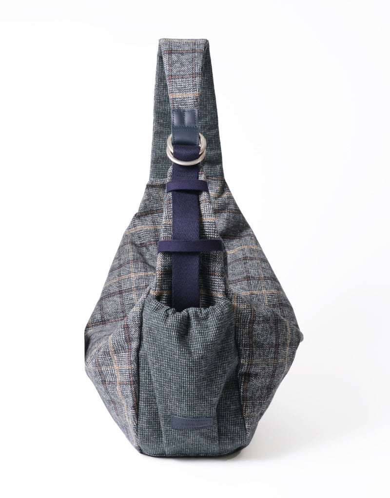 Ark Check Shoulder Bag L No.224060-c ｜master-piece