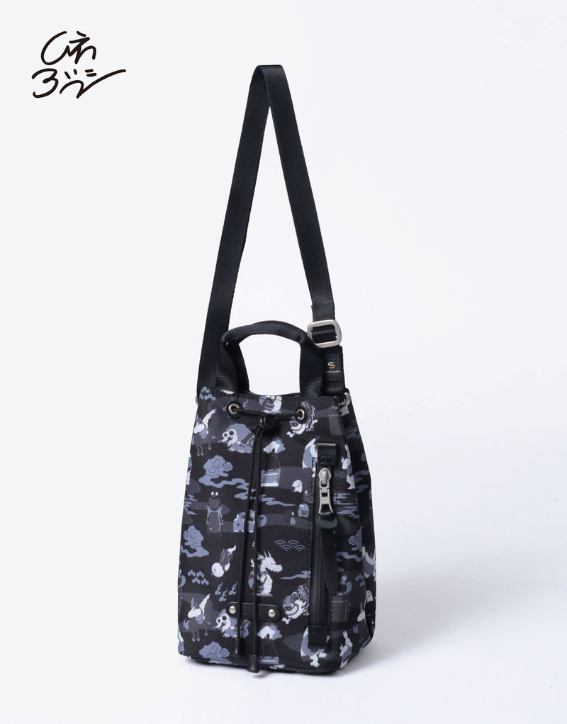 ビレッジ　oamc node bag OVER ALL MASTER MUNE ATSUSHI x master-piece Drawstring Shoulder Bag No.289164