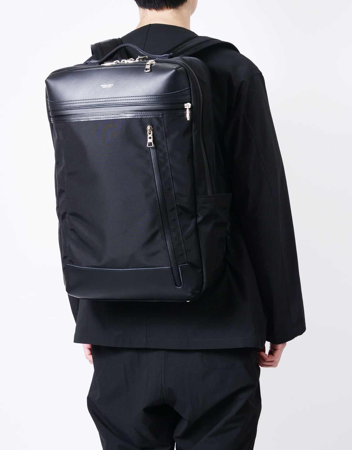 ✨マスターピース✨リュック レザー stream ブラック STREAM Leather ver. レザー2WAYバックパック No.55530-L