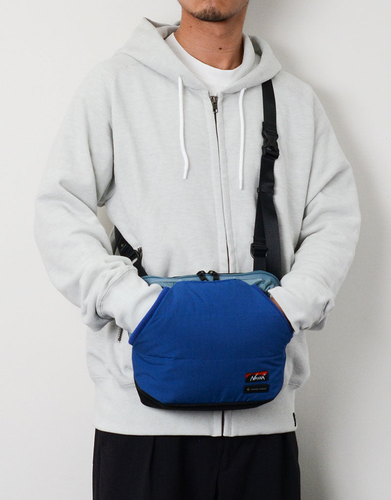 NANGA × master-piece hand warmer bag No.608002