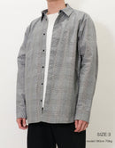 PKS. L/S SNAP CHECK SHIRT No.828008MS