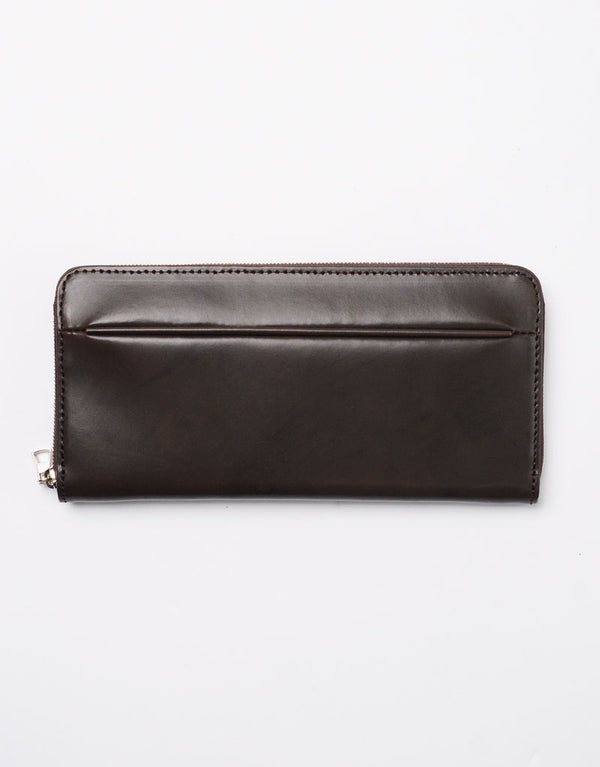 folder round zipper wallet No.02742