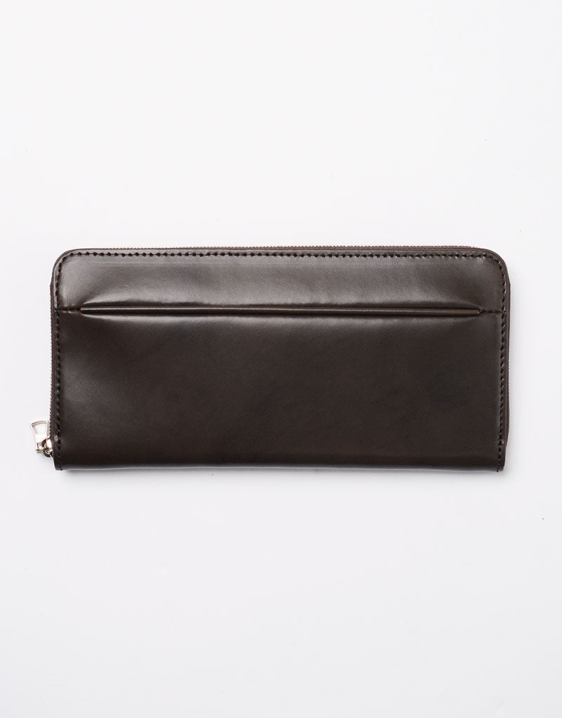 folder round zipper wallet No.02742