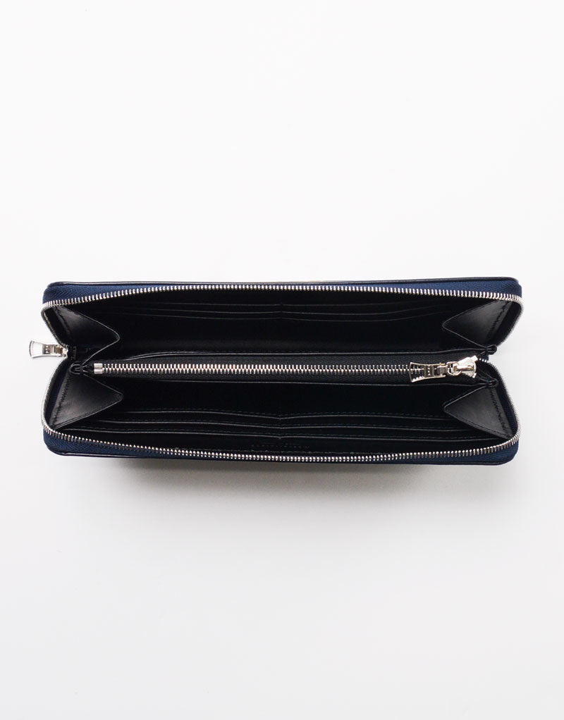 folder round zipper wallet No.02742