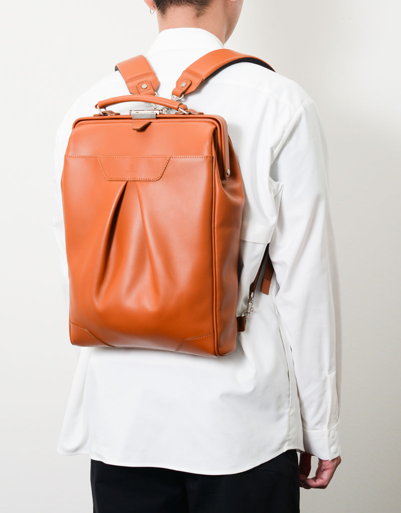 tact leather ver. Backpack M No.04023-l