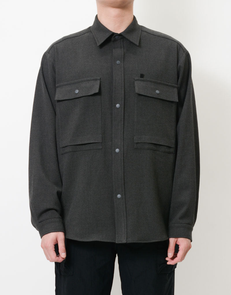 WOOL POCKET SHIRT No.203010MS