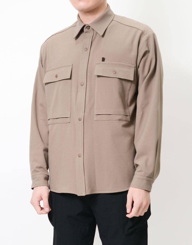 WOOL POCKET SHIRT No.203010MS