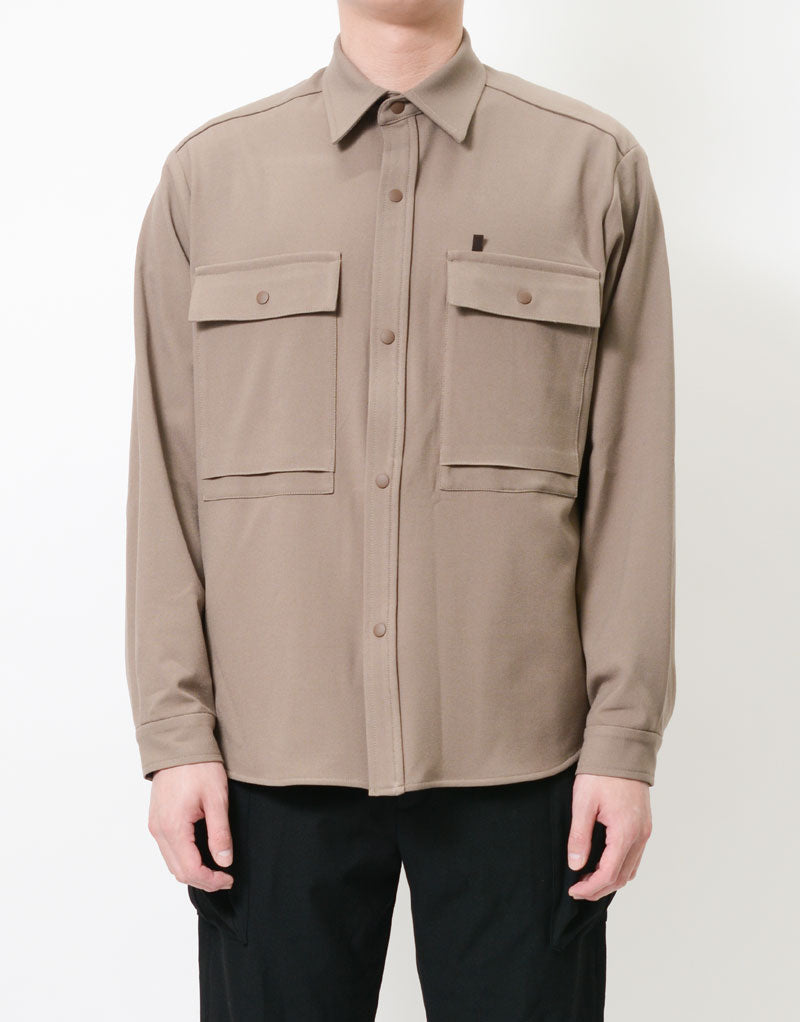 WOOL POCKET SHIRT No.203010MS