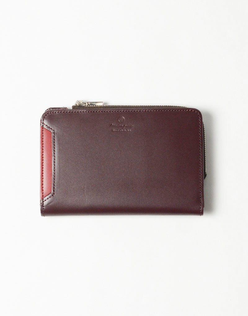 Notch Middle Zipper Wallet No.223051