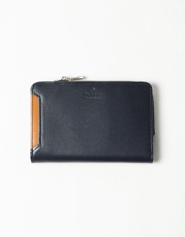 Notch Middle Zipper Wallet No.223051