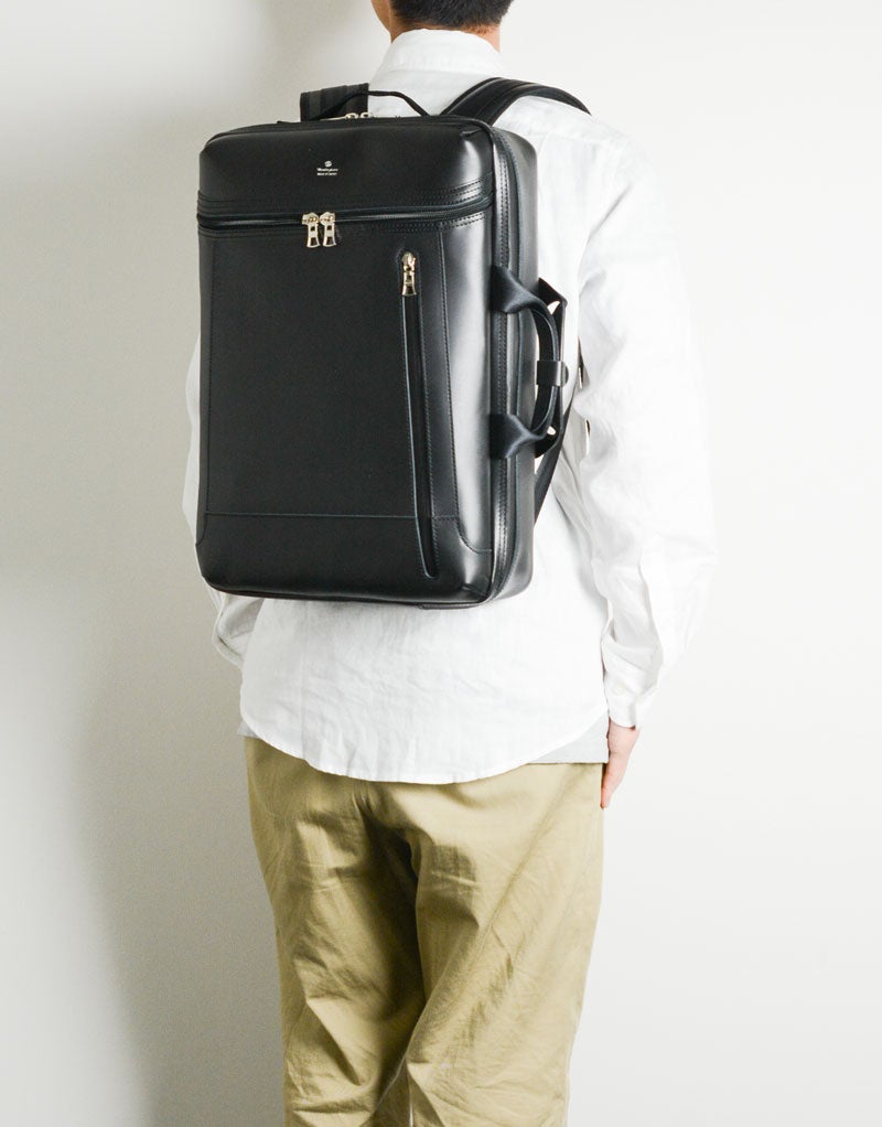 STREAM Leather ver. Leather 2WAY Backpack No.55530-L