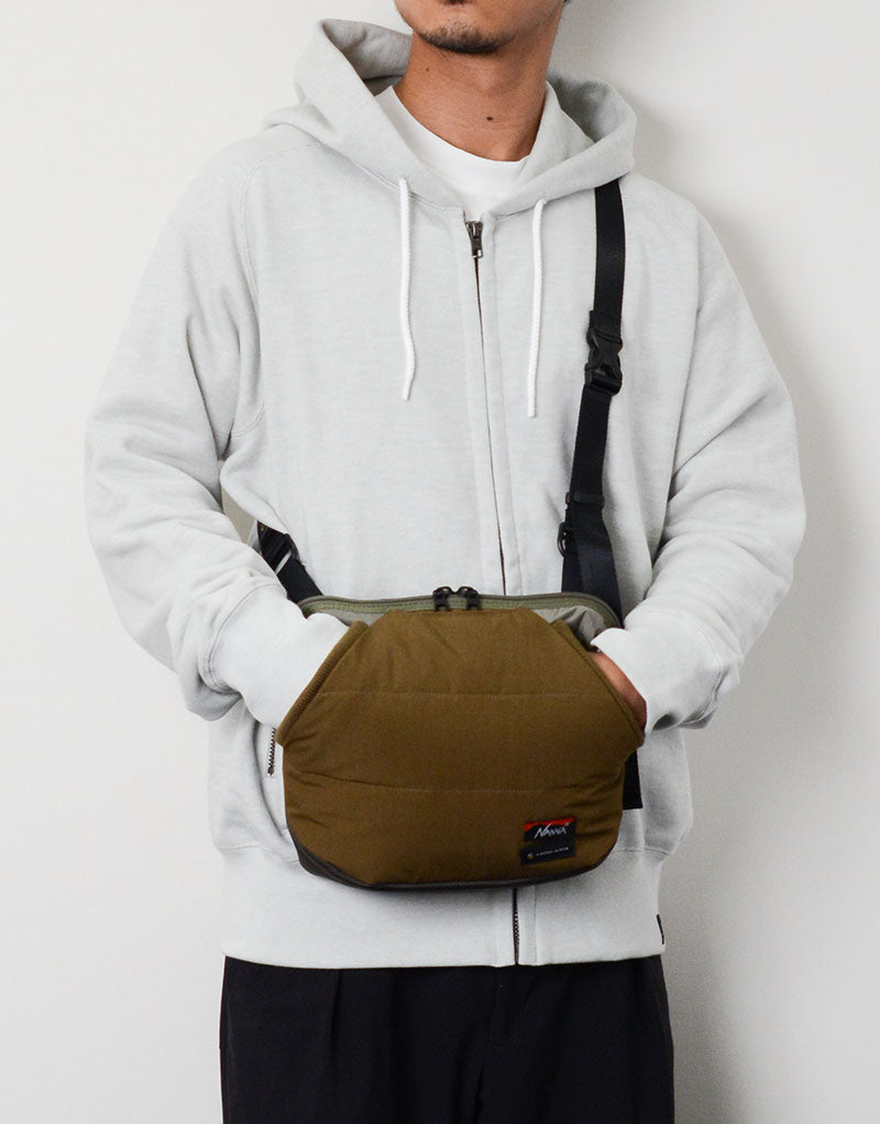 NANGA × master-piece hand warmer bag No.608002