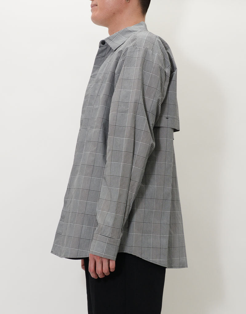 PKS. L/S SNAP CHECK SHIRT No.828008MS