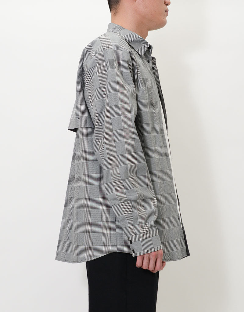 PKS. L/S SNAP CHECK SHIRT No.828008MS